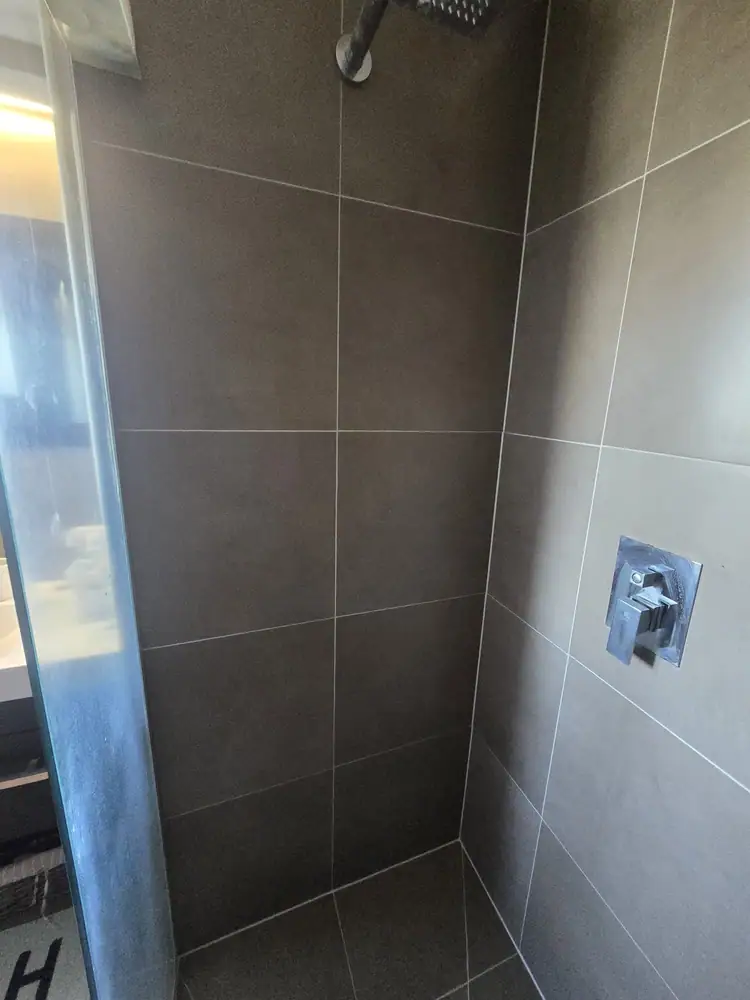 Restored shower grout and silicone seals