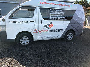 Surface Matters Service Van